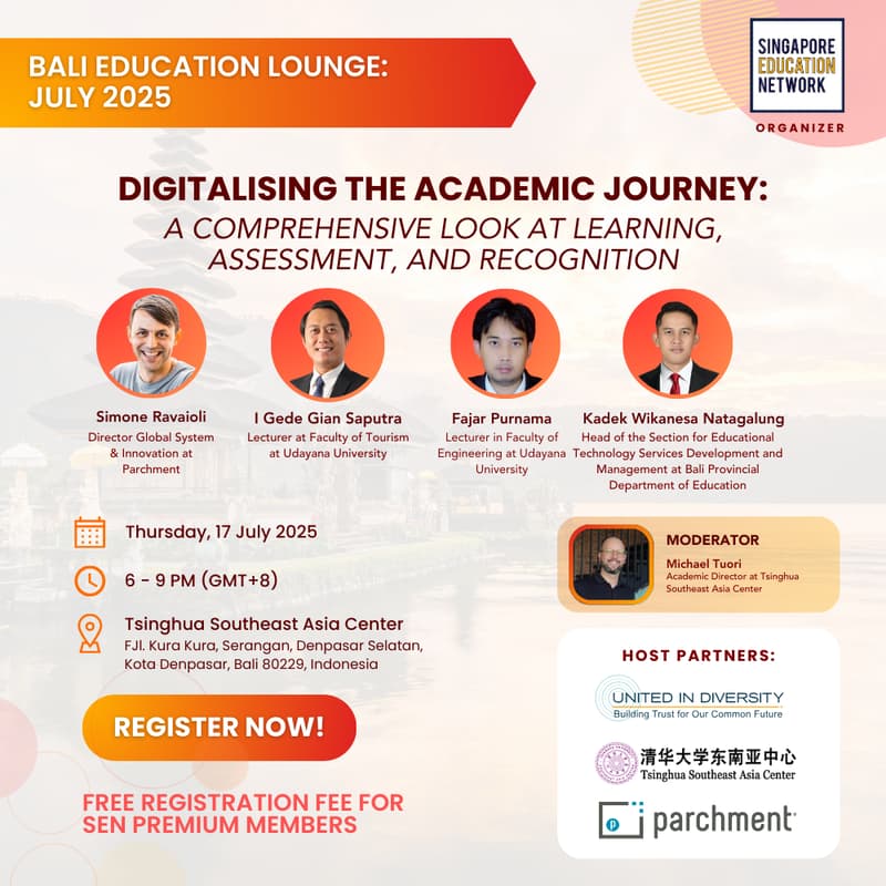 Cover Image for Bali Education Lounge: July 2025