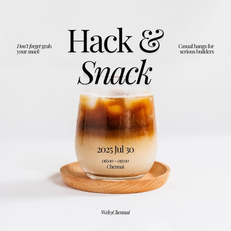 Cover Image for Hack & Snack