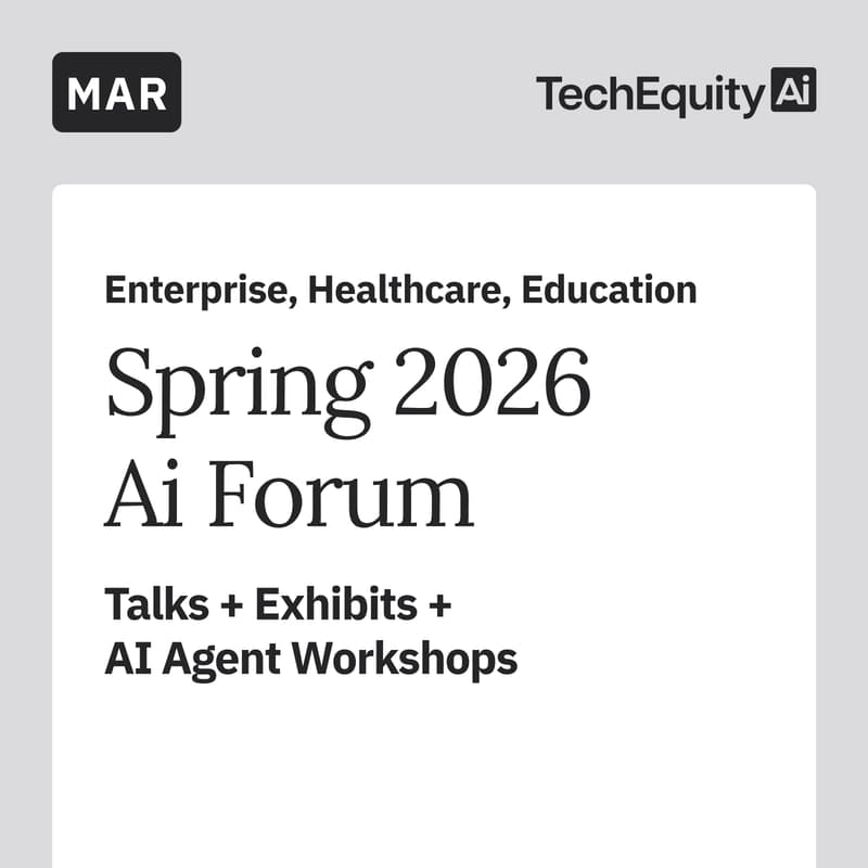 Cover Image for Spring 2026 Ai Forum: Talks + AI Agent Workshops
