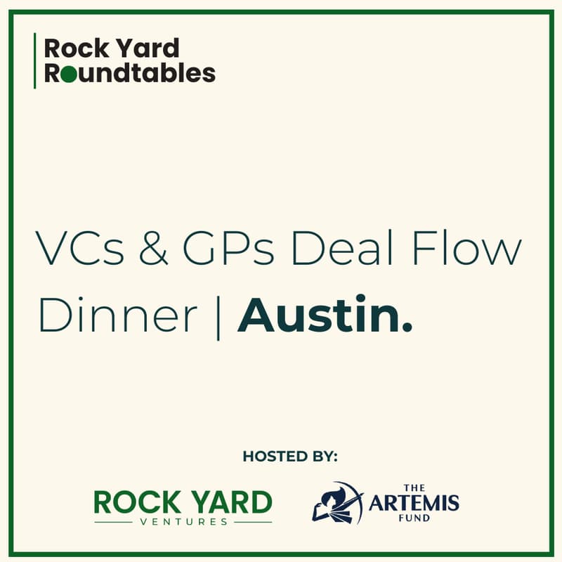 Cover Image for VCs & GPs Dealflow Dinner | Austin