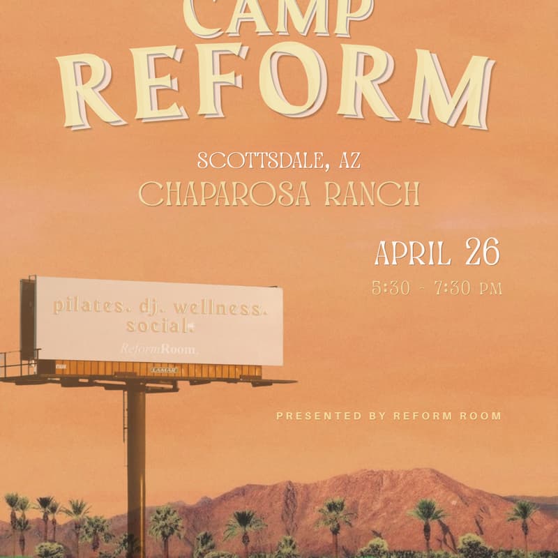 Meet us at Camp Reform · Luma