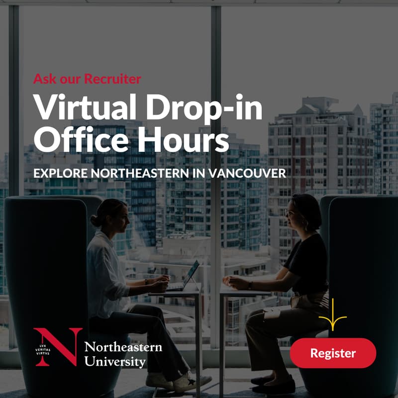 Cover Image for Northeastern Vancouver Virtual Office Hours