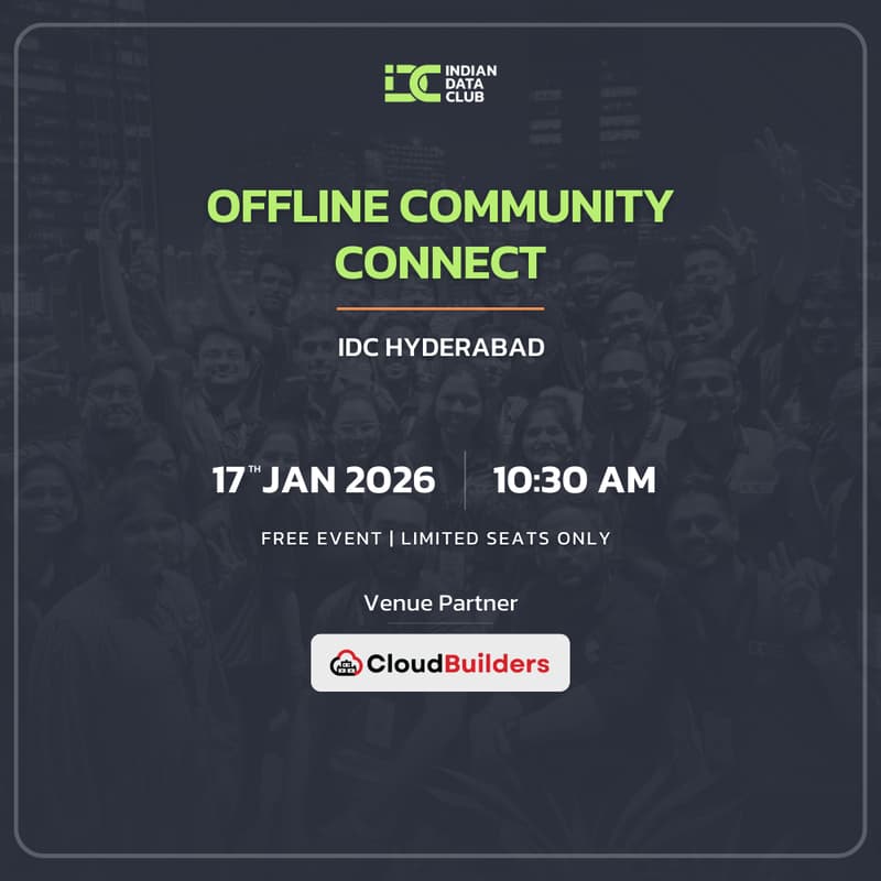 Cover Image for Offline Community Connect - Hyderabad