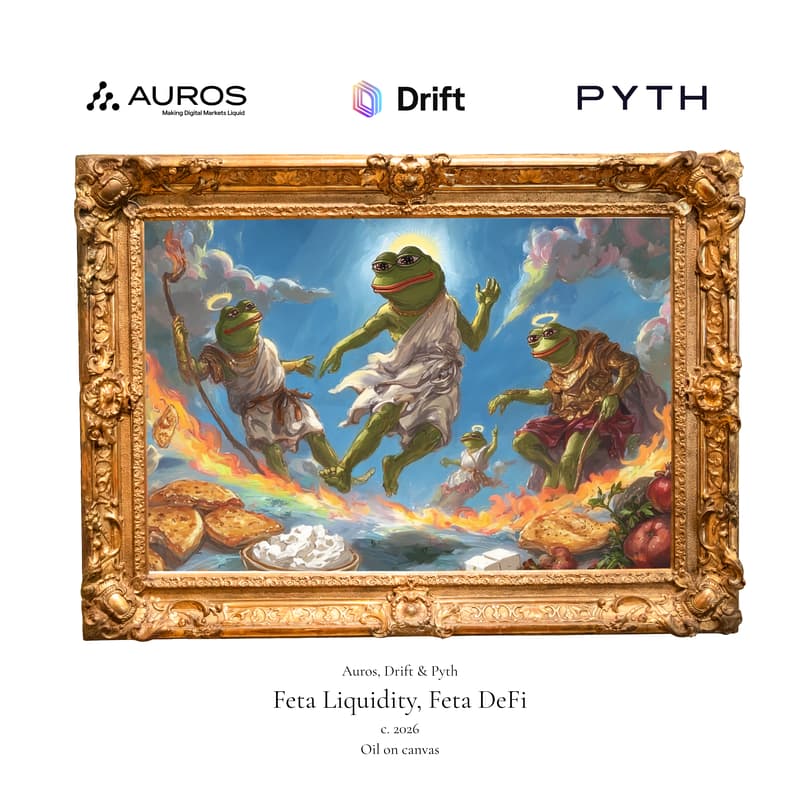 Cover Image for Feta Liquidity, Feta DeFi dinner with Auros, Drift & Pyth (invite only)