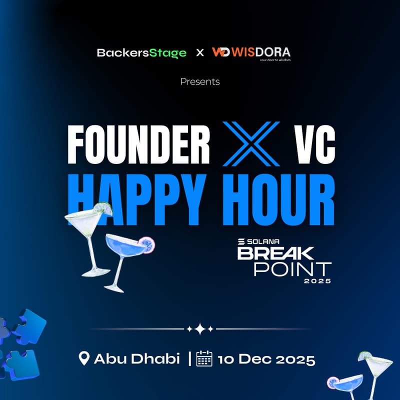 Cover Image for Founder × VC Happy Hour @ Solana Breakpoint Week 🇦🇪