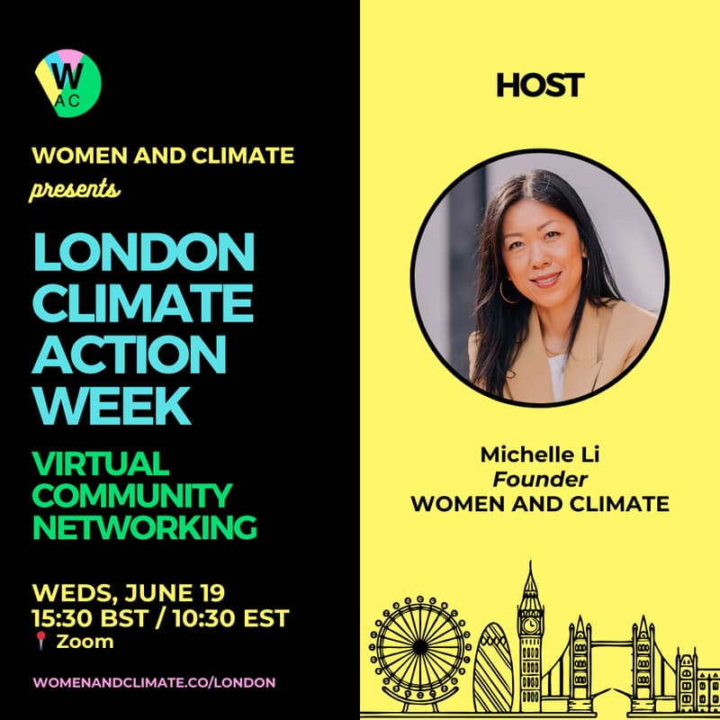Cover Image for London Climate Action Week Pre-Networking