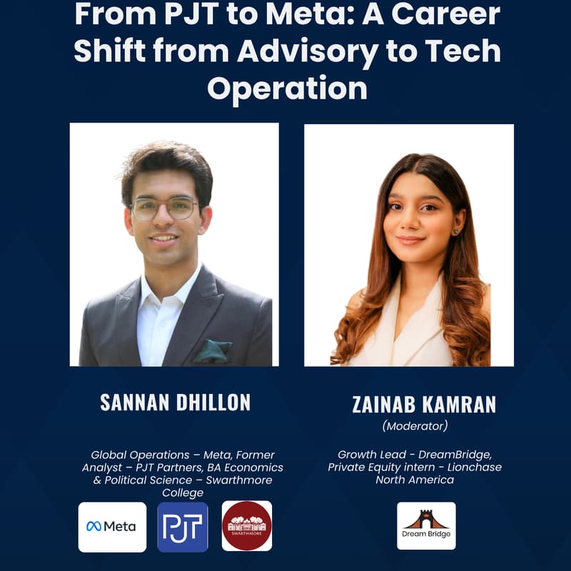 Cover Image for From PJT to Meta: A Career Shift from Advisory to Tech Operation