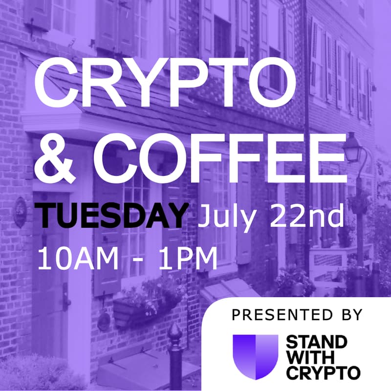 Cover Image for Crypto & Coffee – Powered by Stand With Crypto