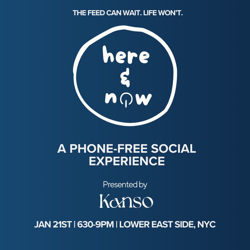 Cover Image for Here & Now: A Phone-Free Experience (NYC)
