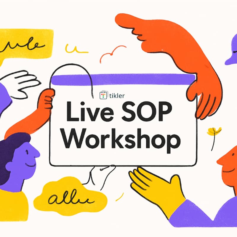Cover Image for Live SOP Workshop