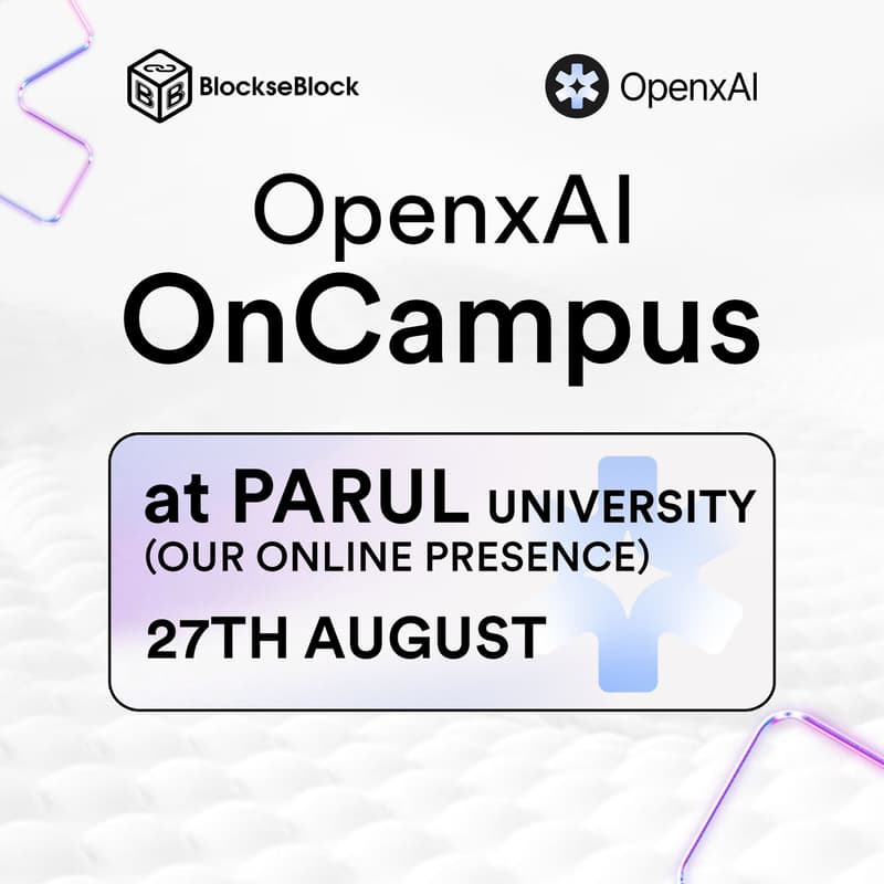 Cover Image for OpenXAI OnCampus at Parul University