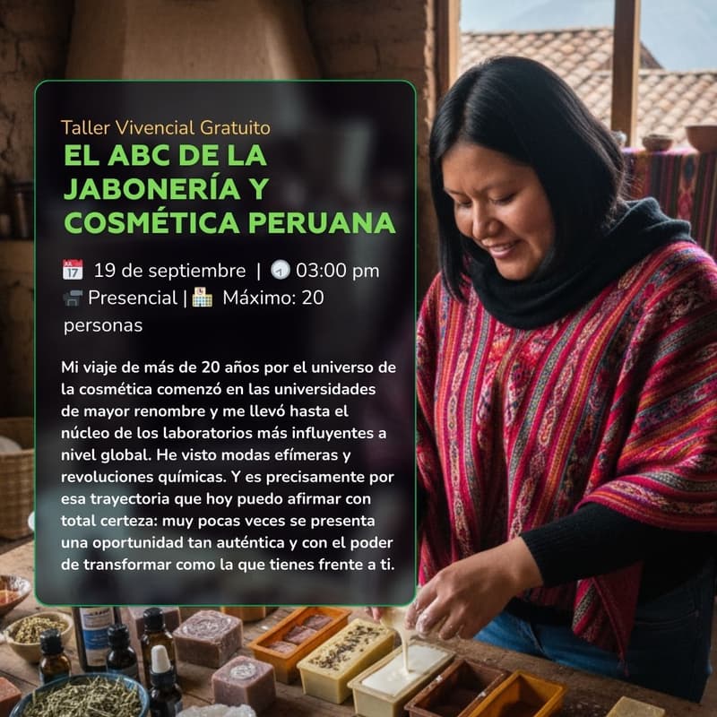 Foto de portada de El ABC de la Jabonería y Cosmética Peruana