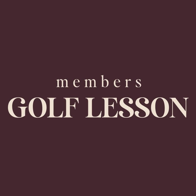 Cover Image for Member Golf Lesson - Monthly Pop-up