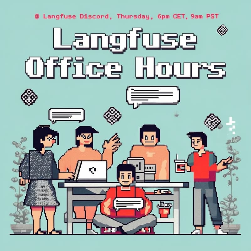 Cover Image for [Virtual] Langfuse Office Hours