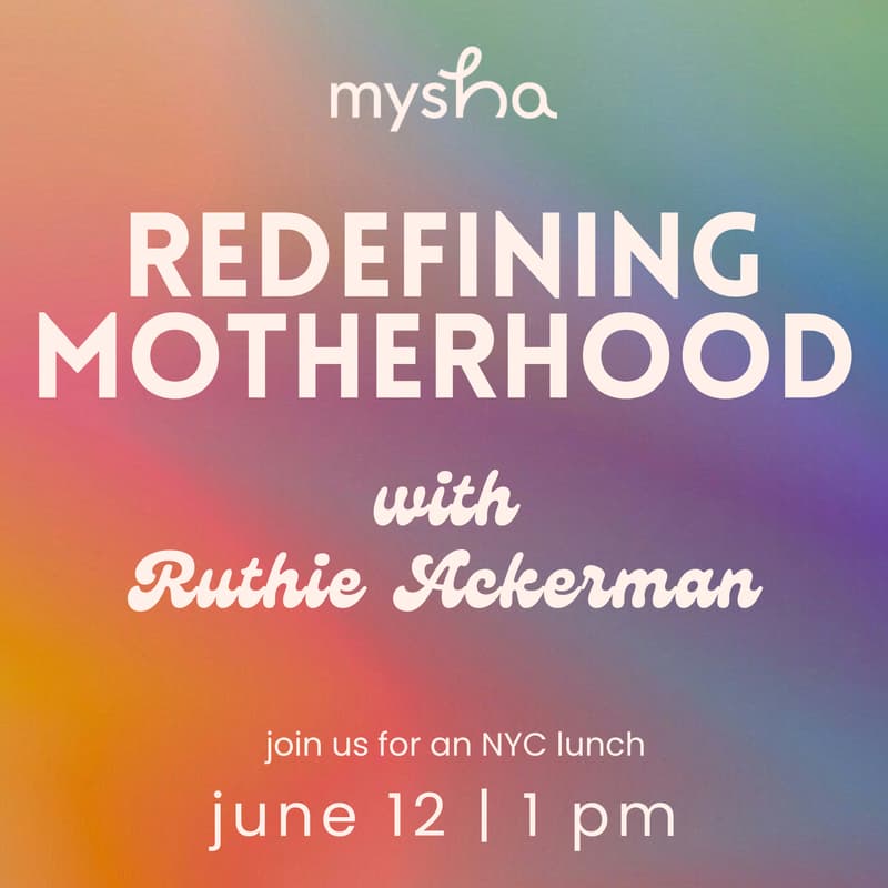Cover Image for NYC Lunch: Redefining Motherhood w/ Ruthie Ackerman