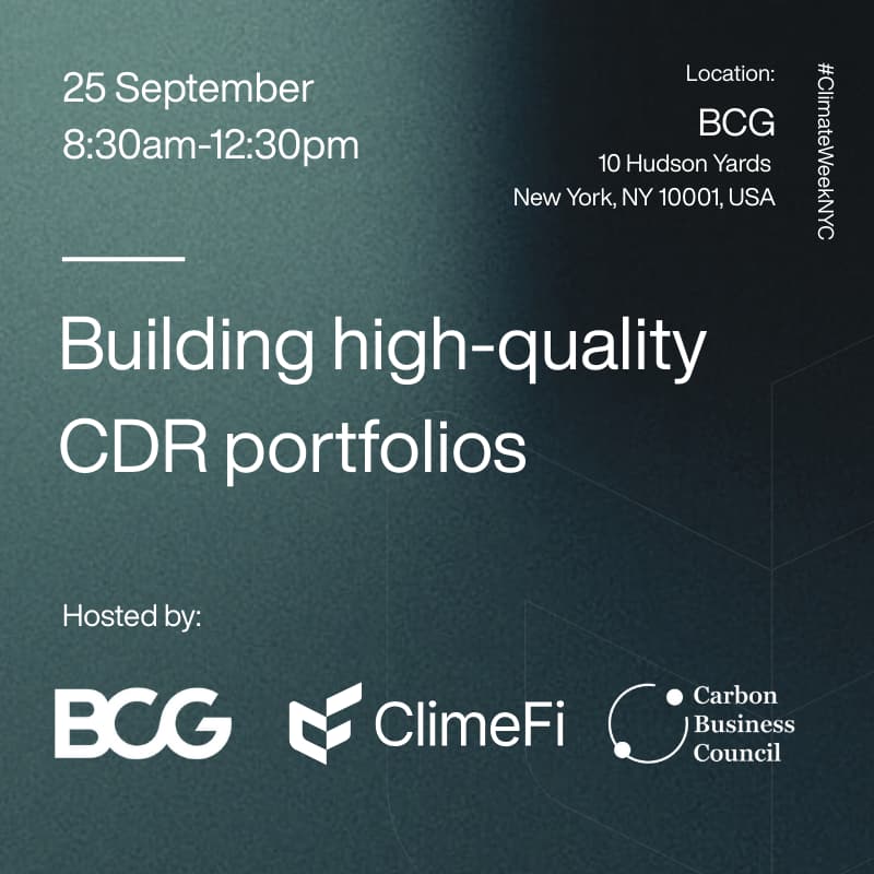 Cover Image for Building high-quality CDR portfolios