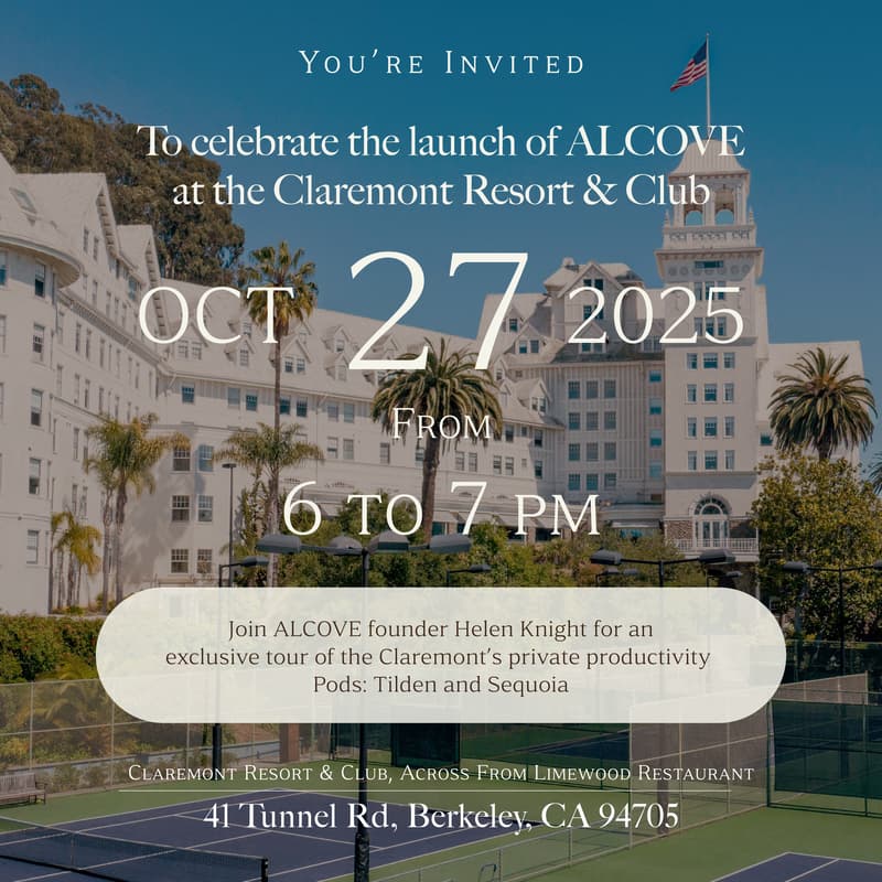 Cover Image for ALCOVE Launch @ Claremont Resort & Club