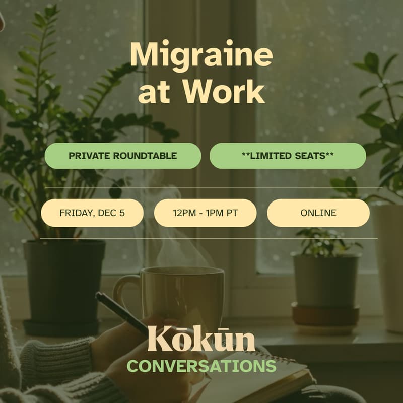 Cover Image for Kōkūn Conversations: Migraine at Work