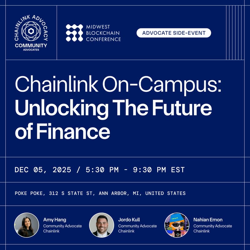 Cover Image for Chainlink On-Campus: Unlocking The Future Of Finance