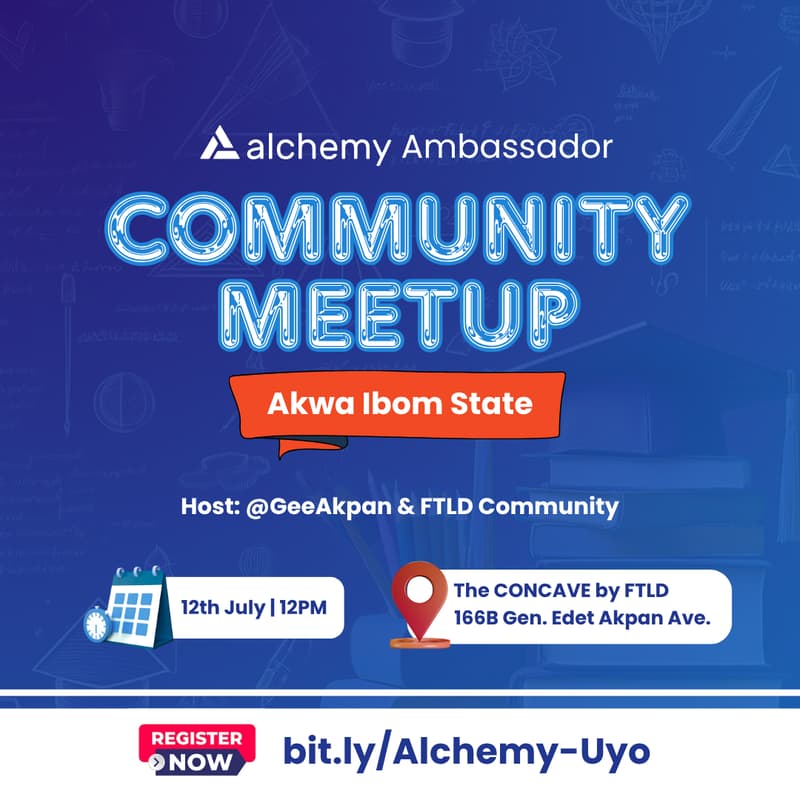 Cover Image for Alchemy Community Meetup - University Of Uyo
