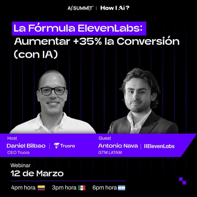 Cover Image for La Fórmula ElevenLabs: Aumentar +35% la Conversión (con IA)