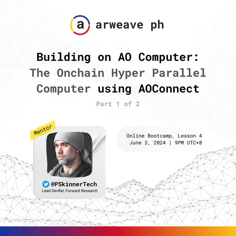 Cover Image for Building on AO Computer: The Onchain Hyper Parallel Computer using AOConnect (Part 1 of 2)