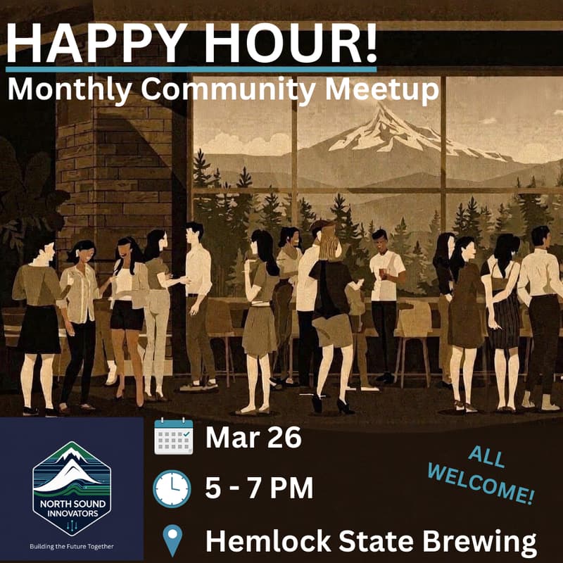 Cover Image for North Sound Innovators Monthly Happy Hour