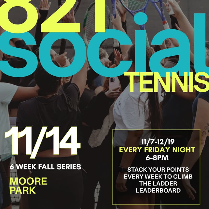 Cover Image for 821 Tennis Social: Week 2