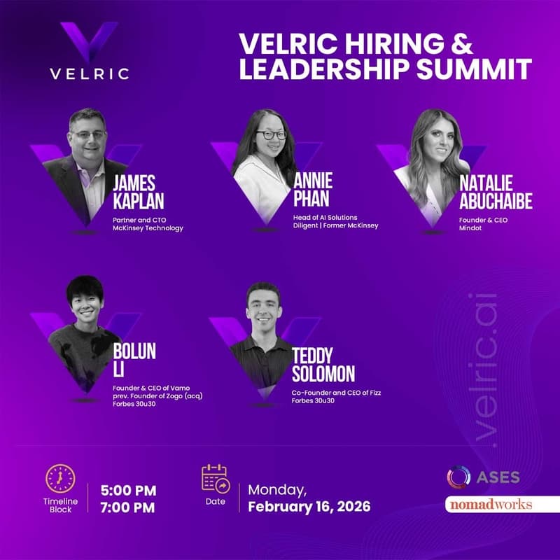 Cover Image for Velric Hiring & Leadership Summit