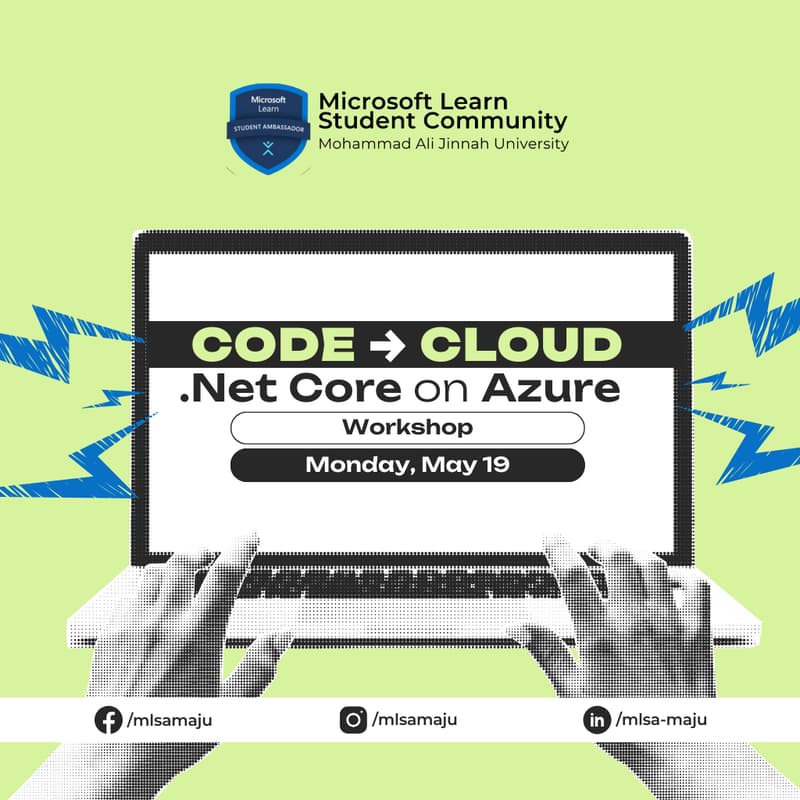 Cover Image for CODE ➜ CLOUD: .NET Core on Azure Workshop