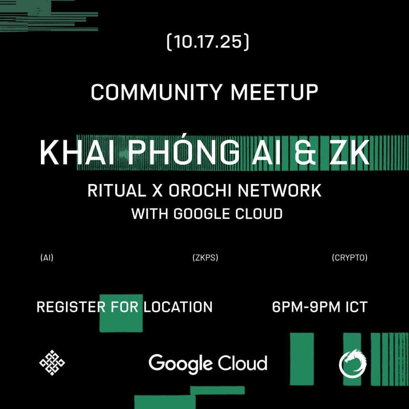 Cover Image for Ritual x Orochi with Google: Khai Phóng AI & ZK
