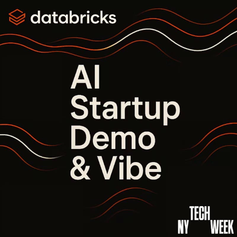 Cover Image for AI Startup Demo & Vibe - Databricks #NYTechWeek