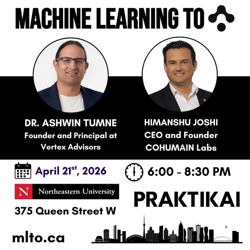 Cover Image for Machine Learning Toronto (MLTO) - April 2026