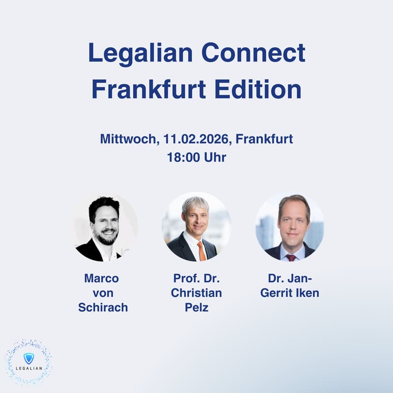 Cover Image for Legalian Connect Frankfurt Edition