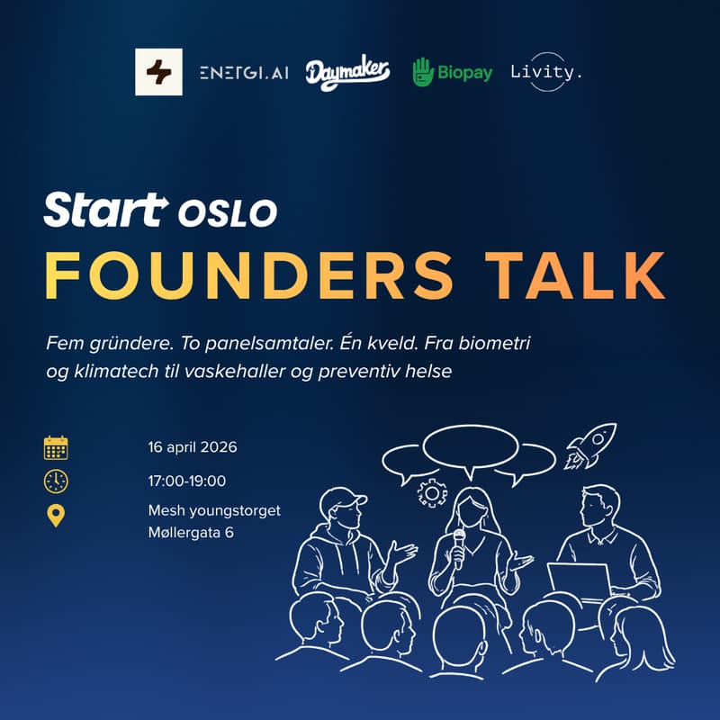 Cover Image for Start Oslo: Founders Talk