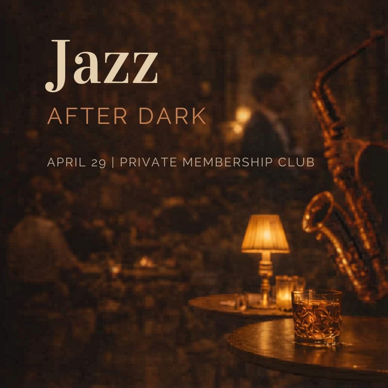 Cover Image for Jazz Wednesday | Private Membership Club