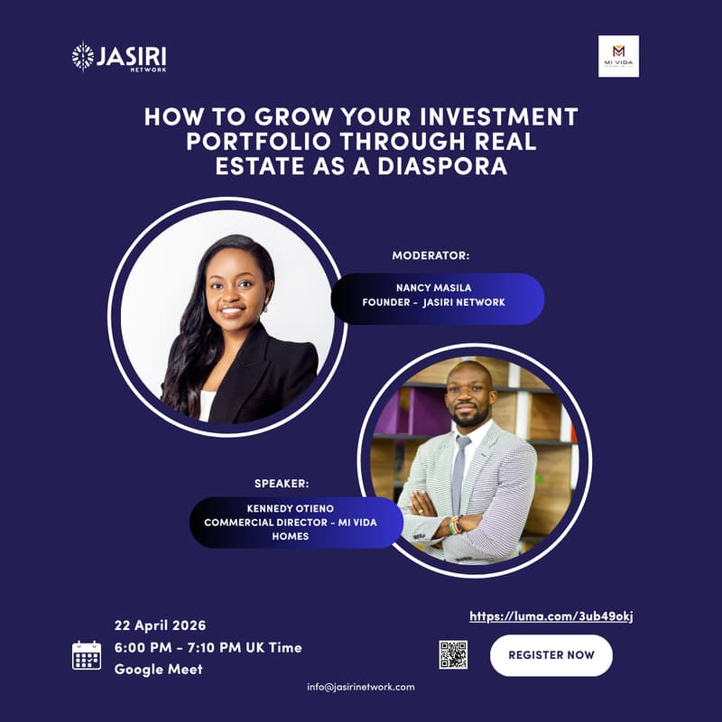 Cover Image for How To Grow Your Investment Portfolio Through Real Estate as a Diaspora