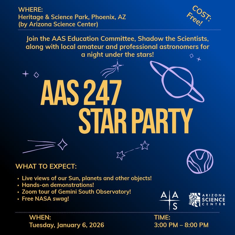 Cover Image for AAS 247 Star Party