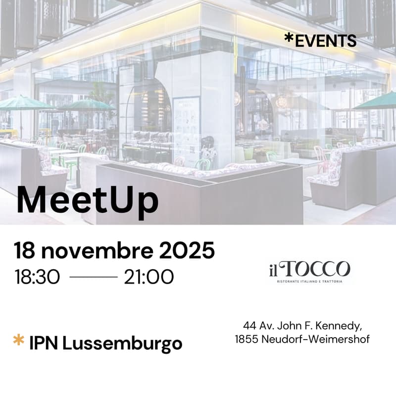 Cover Image for IPN MeetUp - Lussemburgo