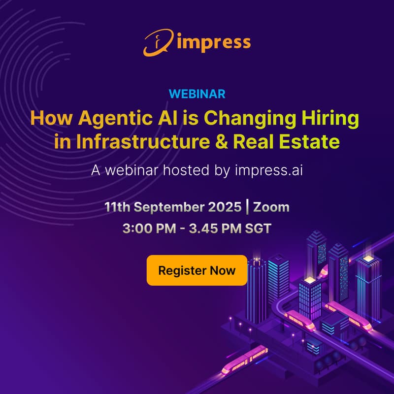 Cover Image for Webinar: How Agentic AI is Changing Hiring in Infrastructure & Real Estate