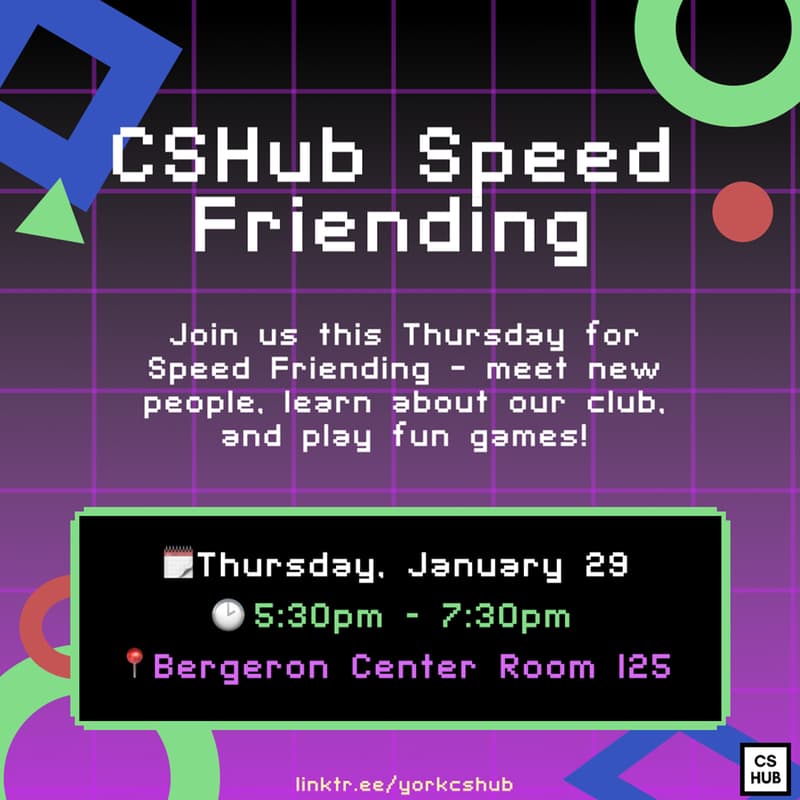 Cover Image for CSHub Speed Friending