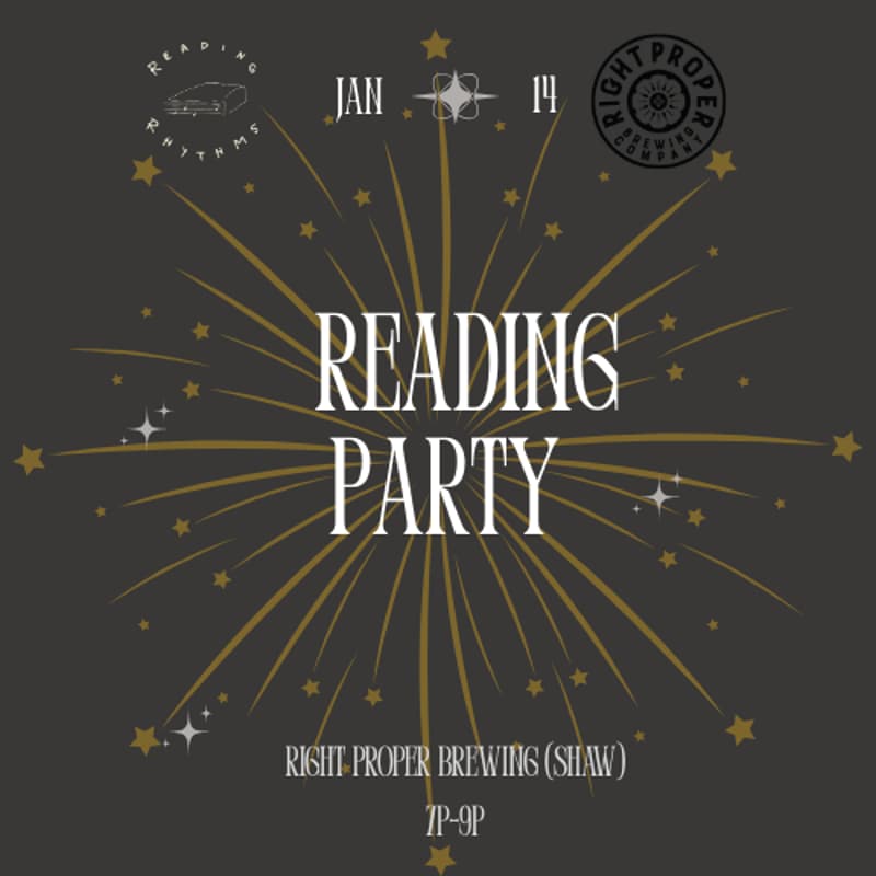 Cover Image for Reading Rhythms Washington DC: January 14th