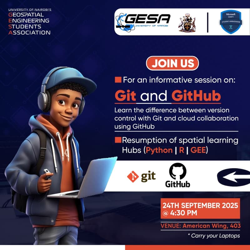 Cover Image for Git and GitHub Technical Session