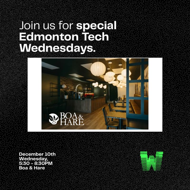 Cover Image for [BOA & HARE] Join us for Edmonton Tech Wednesdays