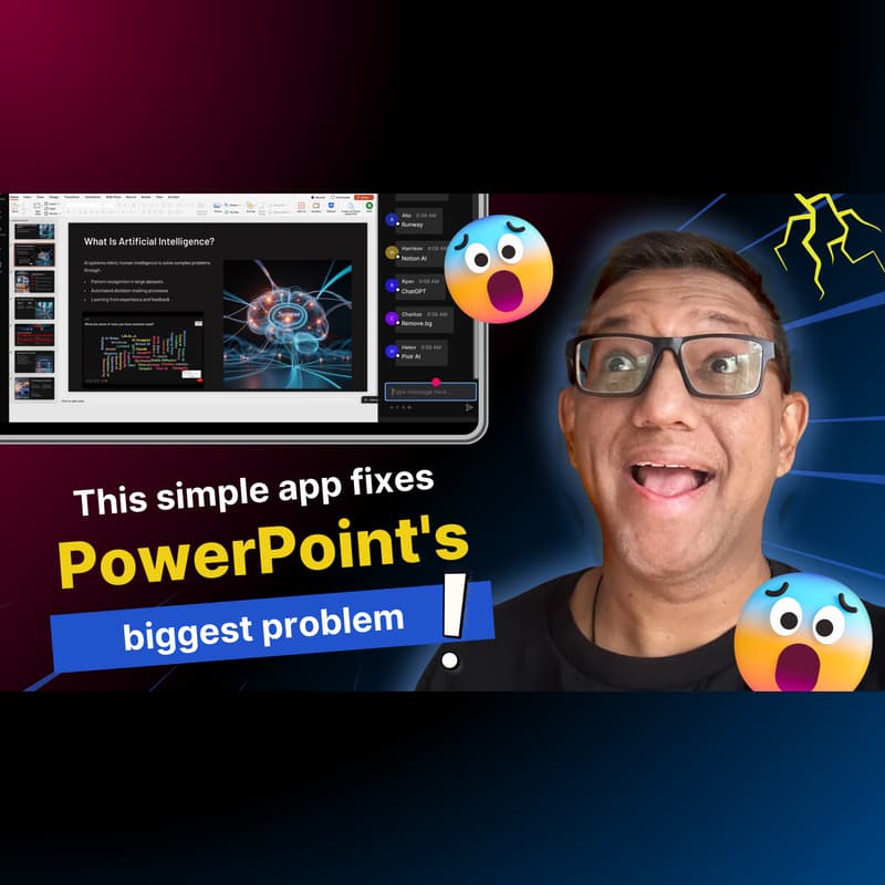 Cover Image for How a simple app fixes PowerPoint's biggest problem