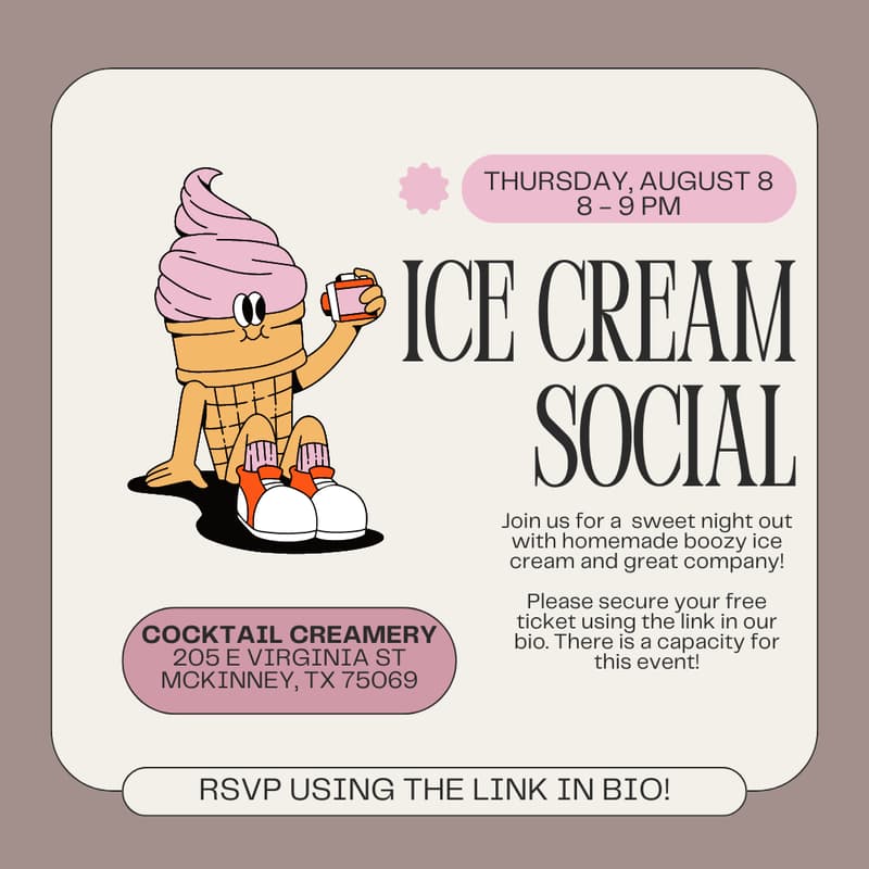 Cover Image for DFW Coffee Girl Club - Ice Cream Social