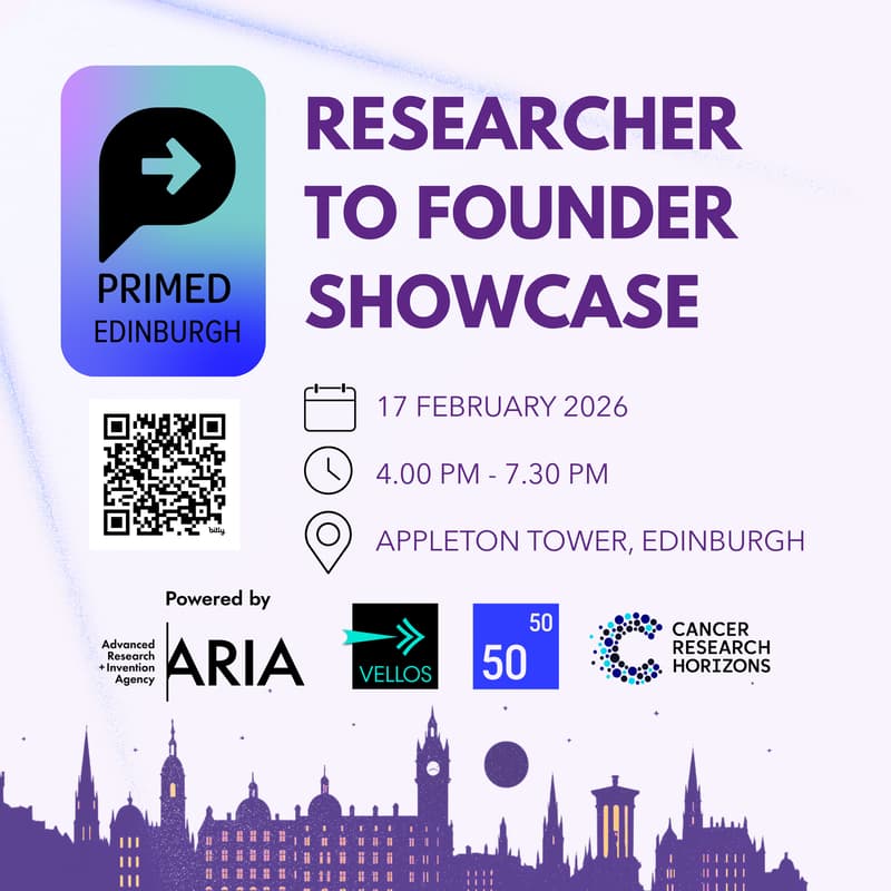 Cover Image for Researcher to Founder Showcase (Edinburgh)