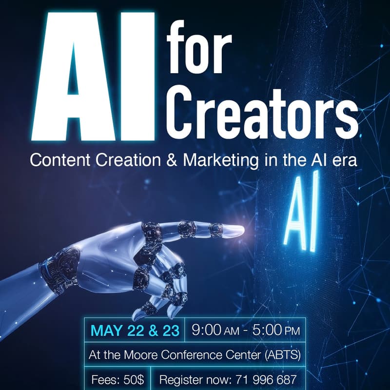Cover Image for AI for Creators Workshop