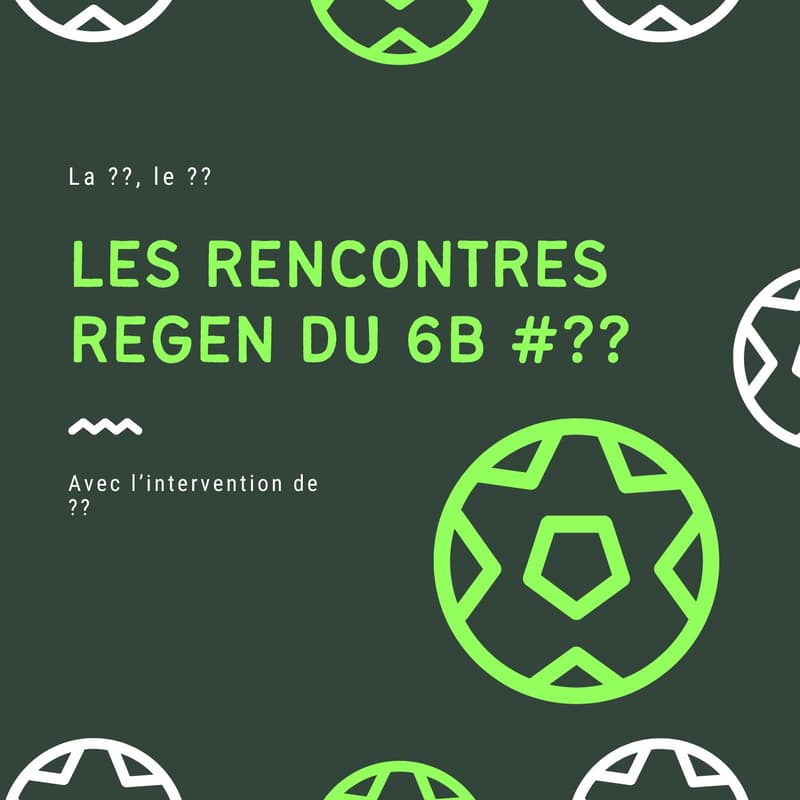 Cover Image for Les rencontres Regen du 6B #4 - intervenant à définir.
