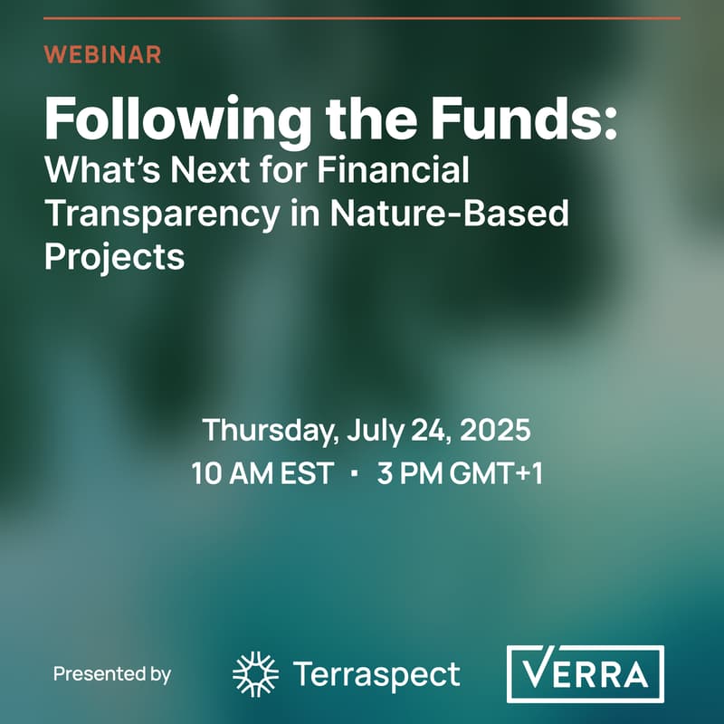 Cover Image for Following the Funds: What's Next for Financial Transparency in Nature-Based Projects